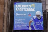 Flutter Entertainment's sports betting app is the US market leader (Image via Aaron M. Sprecher/Getty Images)